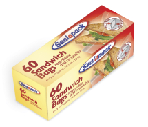 Seal-A-Pack 60pc Sandwich Bags